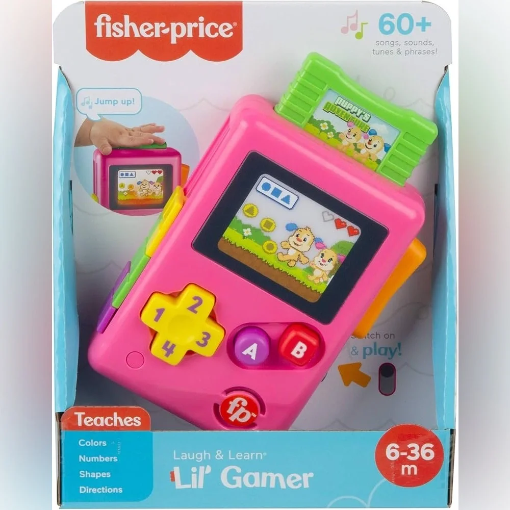 Fisher-Price Laugh & Learn Lil’ Gamer Pink Learning Toy